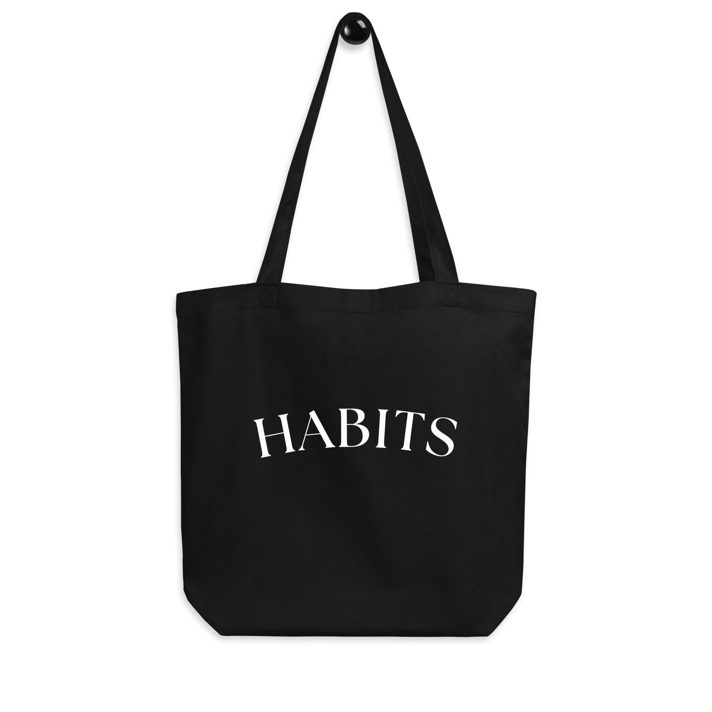 Habits small eco tote bag